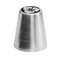 Spuitmond Russische bloem inox Ø25mm (31)