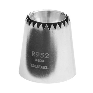 Douille sultane cannelée inox Ø30mm (39)