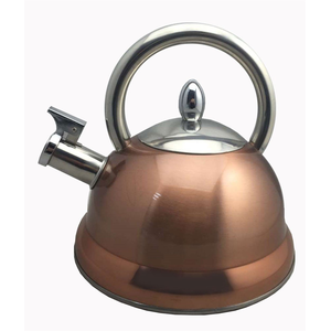 Bouilloire à sifflet cuivré 2,7L