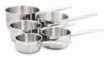 Casserole Gastronomie set 5pcs de Ø12cm à 20cm inox