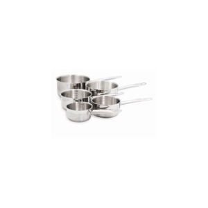 Casserole Gastronomie set 5pcs de Ø12cm à 20cm inox