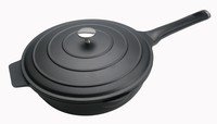 Sauteerpan + deksel Stockholm gegoten aluminium Ø28cm