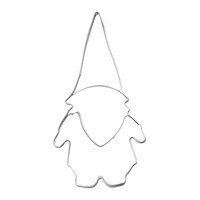 Uitduwvorm inox Kerstman 4,7x8,8x2cm (Display 30st)