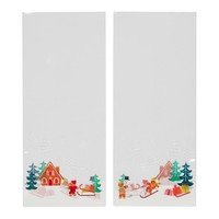 Sachets cellofaan Gingerbread-scene (12,5x28,5cm) 20pcs