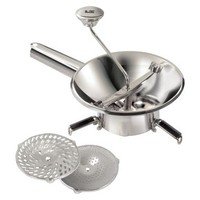 Passe-vite inox Ø24cm met 3 inzetten Ø1,5-2-4mm