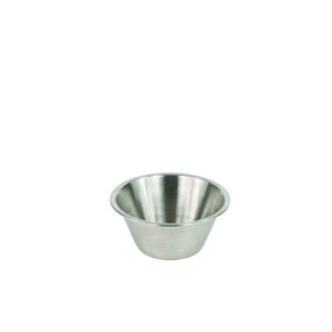 Mengkom platte bodem Ø20cm inox