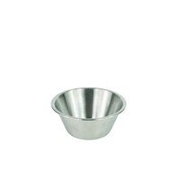 Bol cul de poule fond plat Ø24cm inox