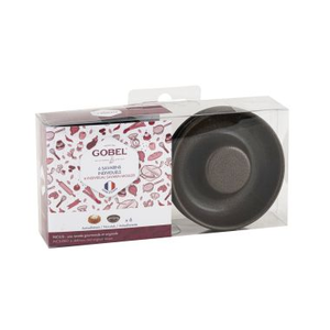 Set 6 savarinvormpjes Ø8cm i/doos