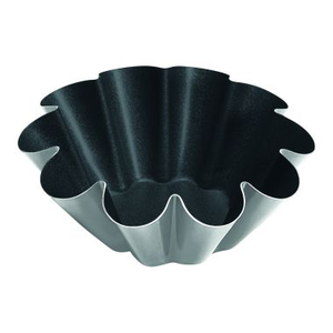 Brioche fd plat anti-adhérent Ø8cm boîte 6pcs Obsidian