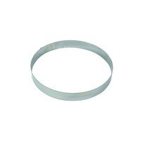 Cercle à entremet inox Ø28cm h3,5cm