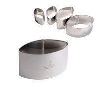 Taartring calissons inox 7x3,8cm h4cm