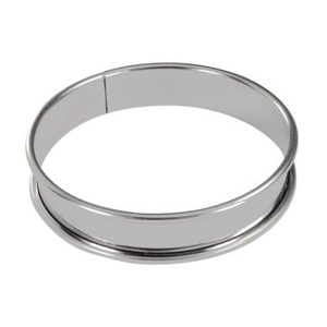 Taartringen Ø9cm H 2cm set van 4 in doos