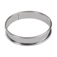 Cercles à tarte inox Ø9cm h2cm boîte 4pcs