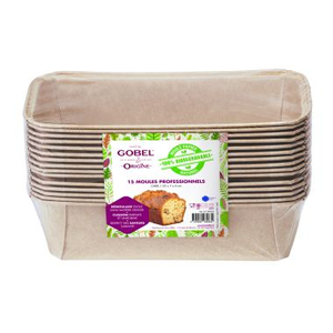Cakevorm Origine 23.3x11cm h6.5cm - set 15st.