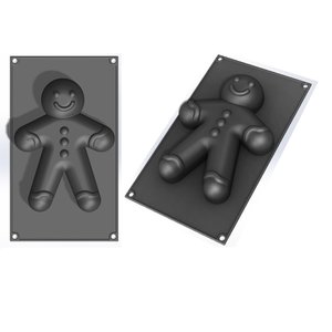 Bakplaat Gingerman silicone