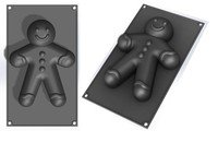 Bakplaat Gingerman silicone