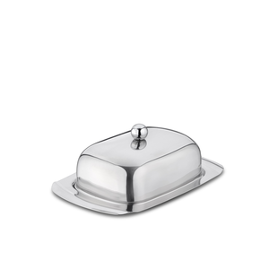 Beurrier inox inox 18,5x12,5x7cm