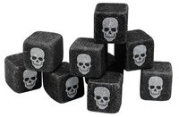 Ijsblokjes rots set van 9 stuks skull