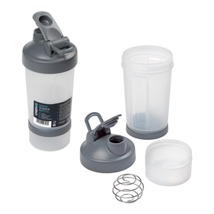 Gourde plastique 500ml avec 200ml stockage