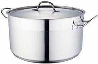 Kookpot + deksel Gastronomie Ø30cm inox