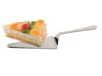 Taartschep inox V-design