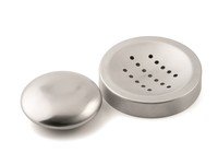 Savon en acier avec égouttoir