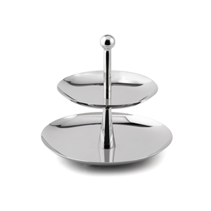 Etagère 2 niveaux inox