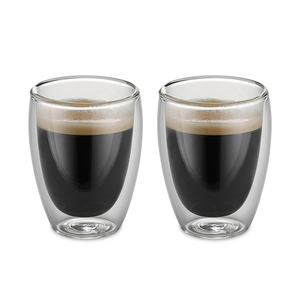 Verre à double paroi 80ml 2pcs