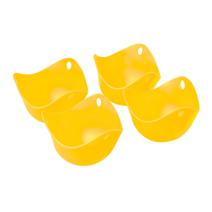 Pocheuse à oeufs silicone - 4pcs.