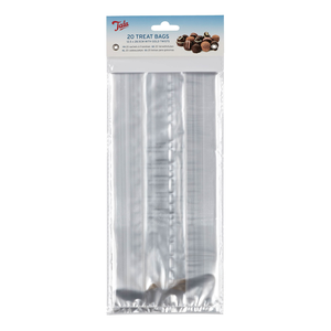 Sachets cellophane à fermetures  (12,5x28,5cm) 20pcs