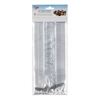 Sachets cellophane à fermetures  (12,5x28,5cm) 20pcs