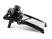 Mandoline Basic zwart kunststof/inox - laatste stuks