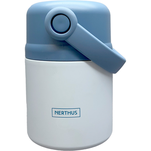 Boîte-aliments isotherme bleu 650ml