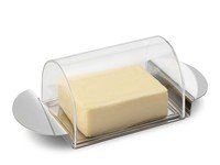 Margarine/kaasdoos 11,5x19cm inox - laatste stuk