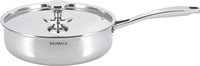 Sauteuse met deksel Triplinox Ø24cm/ht:7.5cm