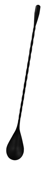 Cocktail roerlepel zwart