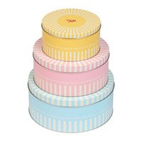 Set 3 Retro ronde cakedozen