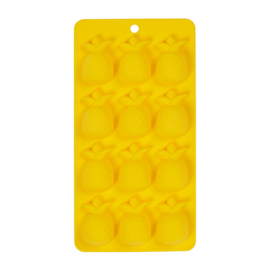 Moule à glaçons silicone ananas 12pcs.