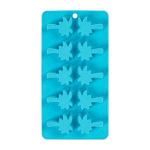 Moule à glaçons silicone palmier 10pcs.