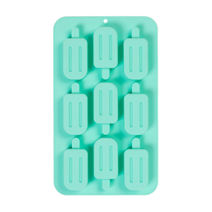 Moule à glaçons silicone sucette glacée 9pcs.
