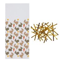Sachets cellofaan Pâque(12,5x28,5cm) 20pcs