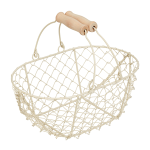 Mand met houten handvat - Pasen