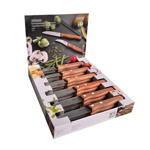 Couteau à légumes + Couteau éplucheur  Hümmeken - Display 18pc