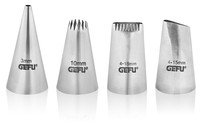 Deco-spuitmondjes inox 4dlg (3/6) - LT 03/25