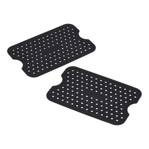 Bakmat Airfryer silicone 19.5x13cm - set van 2st.