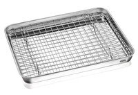 Bakplaat met rooster inox Variado 40,5cm (3/6) - LT 04/25