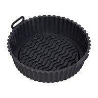 Panier en silicone pour Airfryer Ø21x6.5cm
