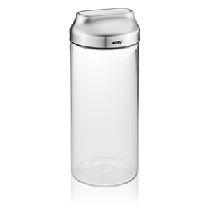Bewaardoos glas m/inox deksel Kippo 1300ml (2/4)