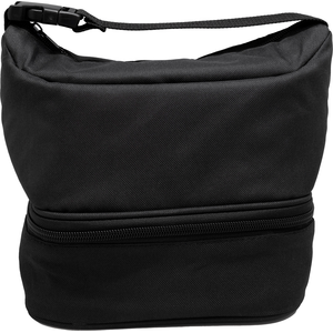 Sac à lunch isotherme Noir - 2 parts