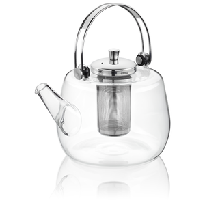 Theekan in glas met theezeef Infusa 1000ml (2/4)